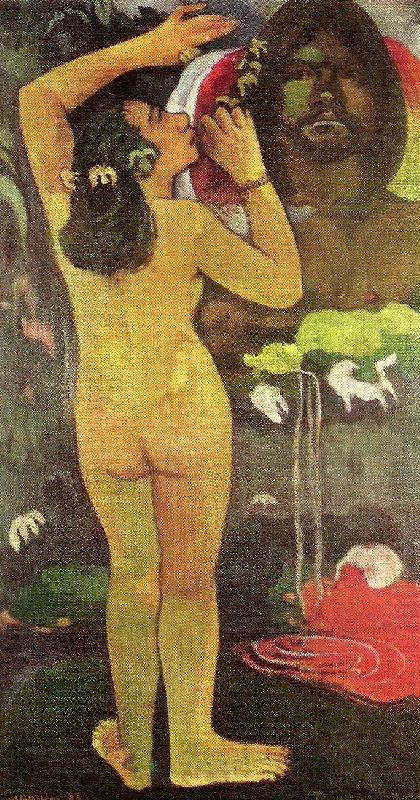 Paul Gauguin manen och jorden Germany oil painting art